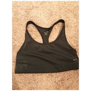 Dark Gray Sports Bra